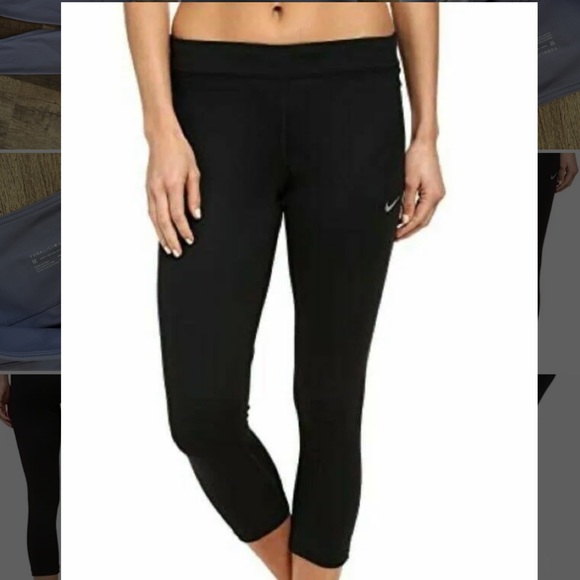 Nike Pants - 💎2/$22~Nike Dri-Fit Relay Capri Leggings~XS